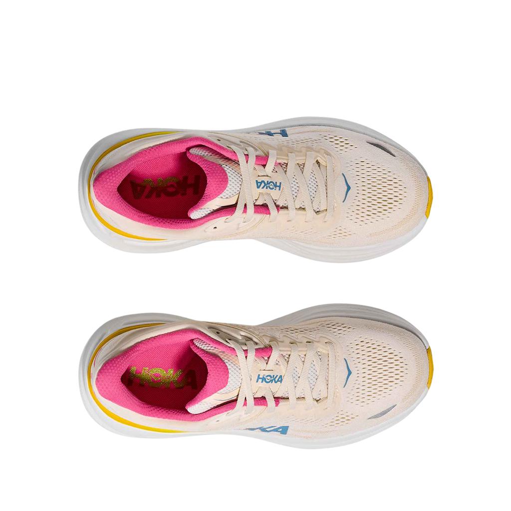 HOKA Bondi 9 Alabaster Birch Женские кроссовки Кремовые 1162012-ALBST