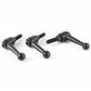 4 pieces M6 free shipment Clamping lever adjustabe handle lever arm solid handle
