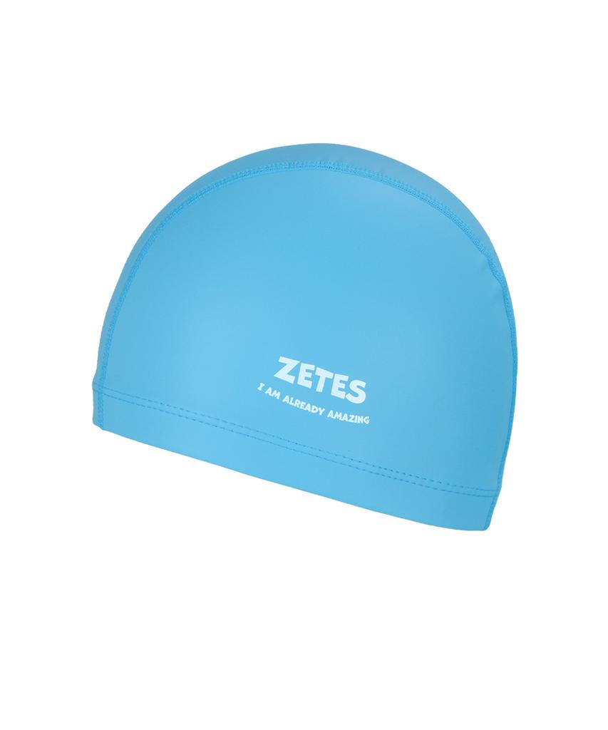 Jeteseu Flex Shield Joy Сине-голубая купальная шапочка с уретановым покрытием