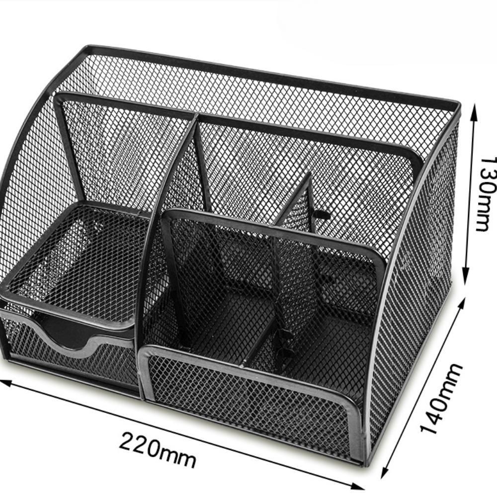 Творческий органайзер держатель для ручек комбинированная емкость металлическая сетка многофункциональный скелет настольный контейнер для ручек держатель для ручек