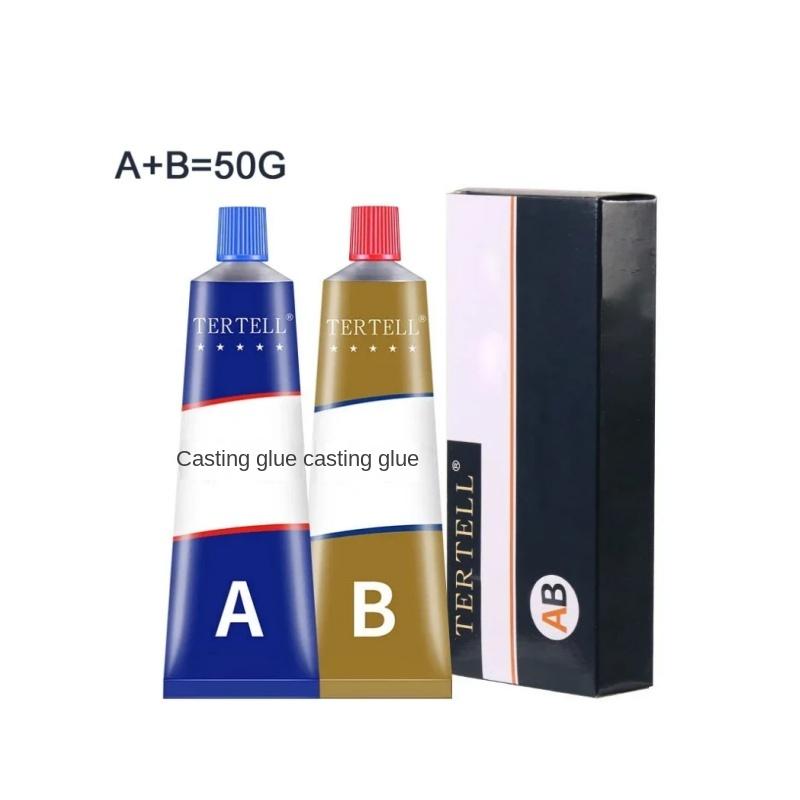 Сильный промышленный клей, высокопрочный клей Magic AB для литья, жидкая паста для ремонта металла, герметик для холодной сварки металла