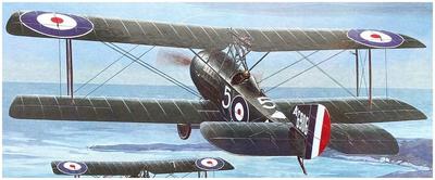 Roden WW1 Королевский летный корпус Sopwith Strutter Ночной перехватчик Пластиковая модель RE48407 1/48 Истребитель/Дирижабль