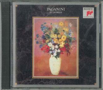 CD PAGANINI MIDORI GOTO Caprices all 24 songs FCCC50189 SONY Japan Classical Used