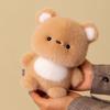 17см каваи Плюшевая игрушка-компаньон для стола Мягкая серия животных Кролик Лиса Собака Плюшевая кукла Украшение для офиса Кукла-компаньон Подарок