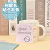 Sticky notes transparent film writable 50 sheets 6 books colors strong adhesive pastel 75 mm notebook memo.