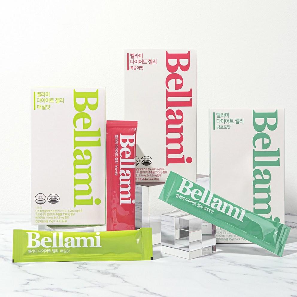 Диетическое желе Bellami со вкусом сливы, 350 г