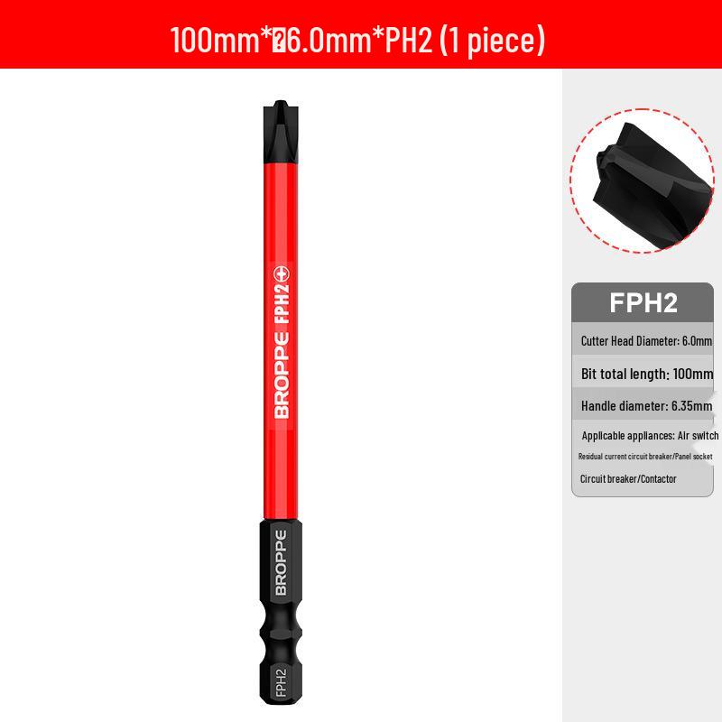 Улучшенная магнитная не скользящая электрическая насадка-отвертка для воздушных и панельных переключателей