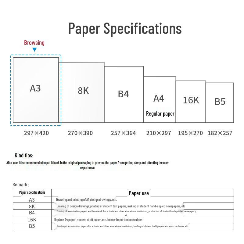 Deli 7396 A3 Multipurpose Copier Paper