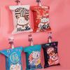 Коробка для салфеток, контейнер из хлопка и льна, Lucky Cat, полотенце для машины, салфетка, диспенсер, держатель, чехол, украшение стола, товары для дома