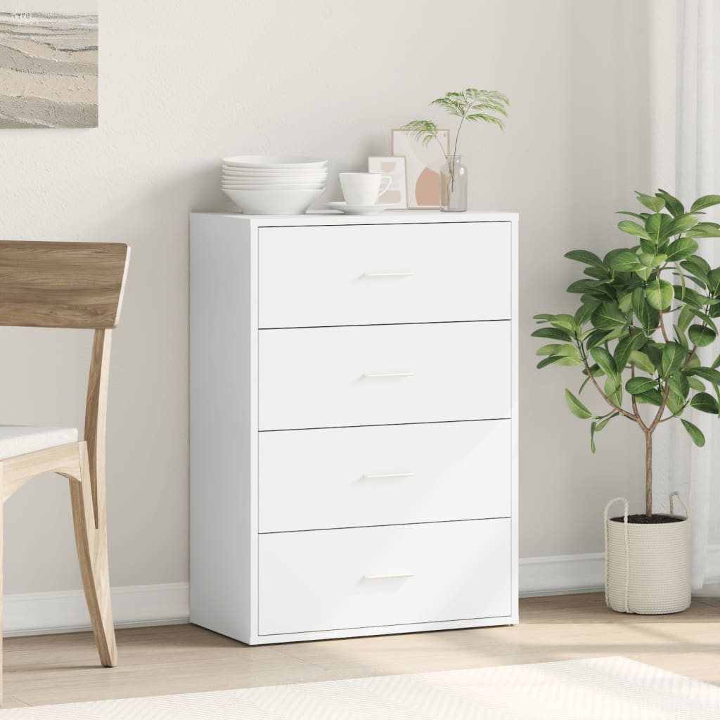 Sideboard White 60 x 31 x 84 cm Particle Board
