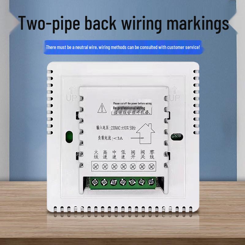 Умный термостат для кондиционера и панель дистанционного управления фанкойлом Tuya Zigbee WiFi