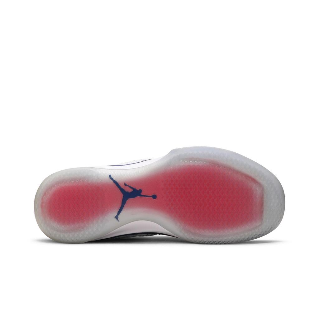Air Jordan 31 'Olympic' (Unisex) White / University Red-Deep Royal Blue Basketball Shoes 845037 107