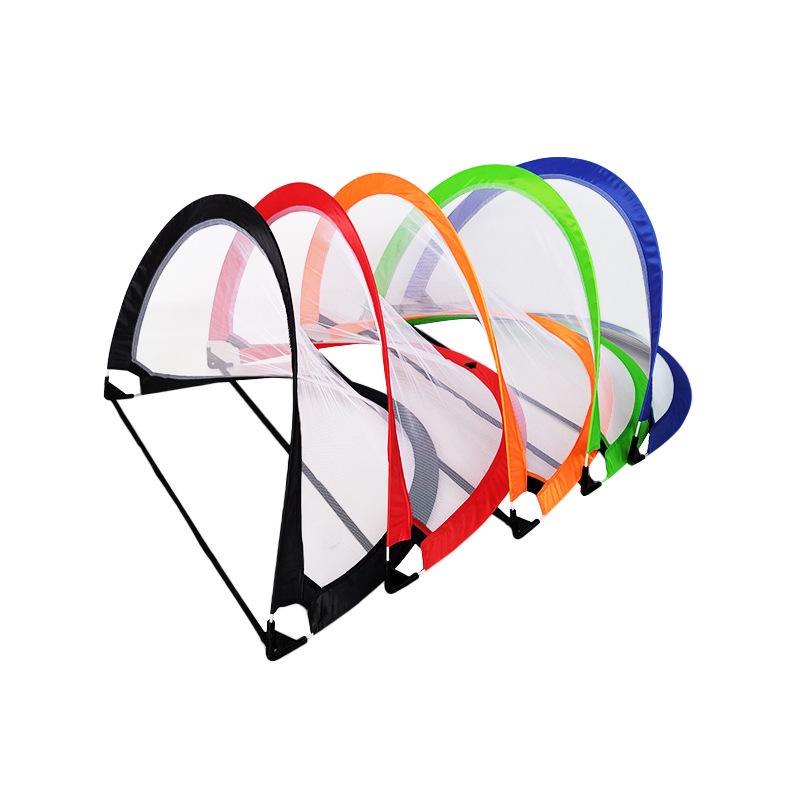 Portable Foldable Children's Outdoor Football Goal with Net for Parent-Child Fun