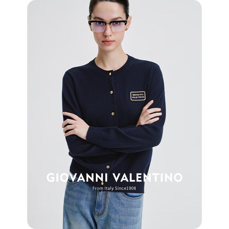 Giovanni Valentino Women's Pure Wool Knit Top