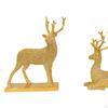 Фигурки северных оленей Поделки с оленями Декоративный забавный праздничный декор Смола Орнамент Статуэтка