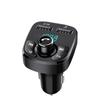 Bluetooth 5.0 FM Transmitter Wireless Handsfree Audio Receiver Dual USB Fast Charge U Disk Playing for Car Radio Player Speaker