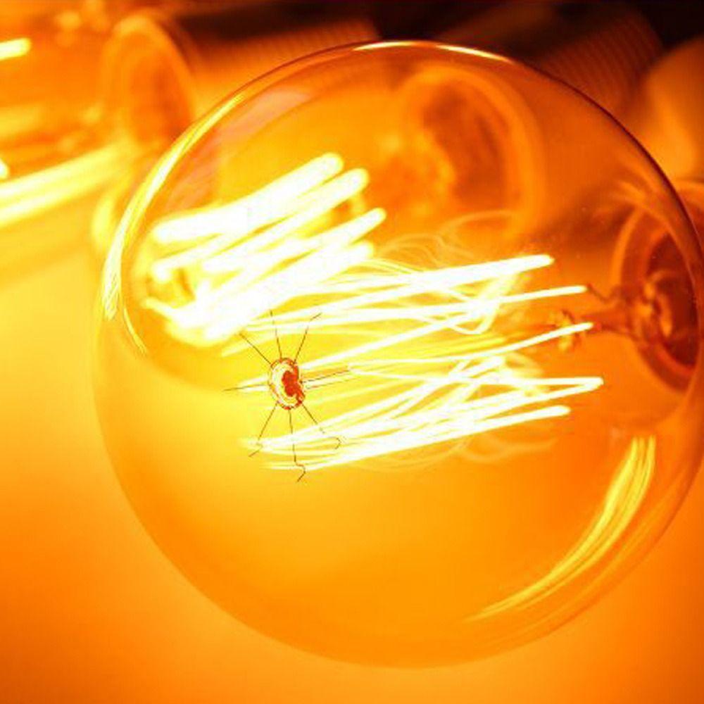 Bright Decoration Ball light Antique Incandescent Glass Edison Lamp Filament Vintage Retro Bulb