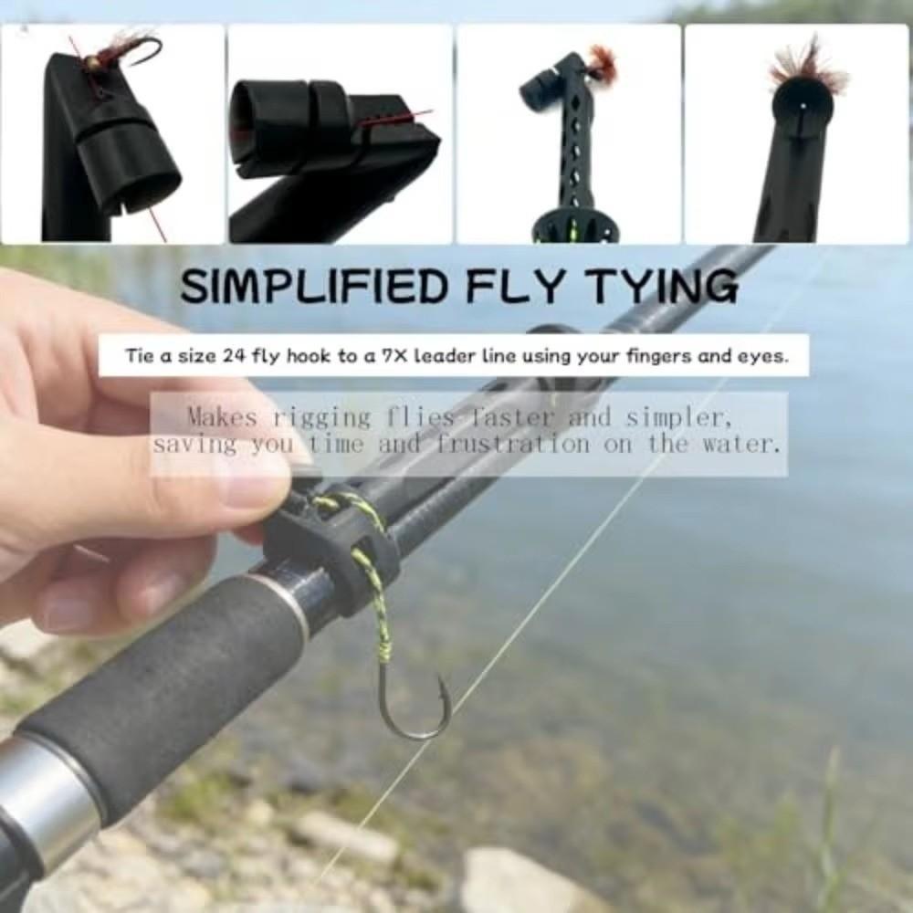 Lightweight Fly Fishing Threader Magnetic Fishing Line Threader Magnetic Fly Threader  On Water