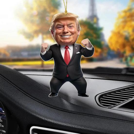 6 шт. Рождественские украшения мультяшный персонаж кулон с шнурком Рождество