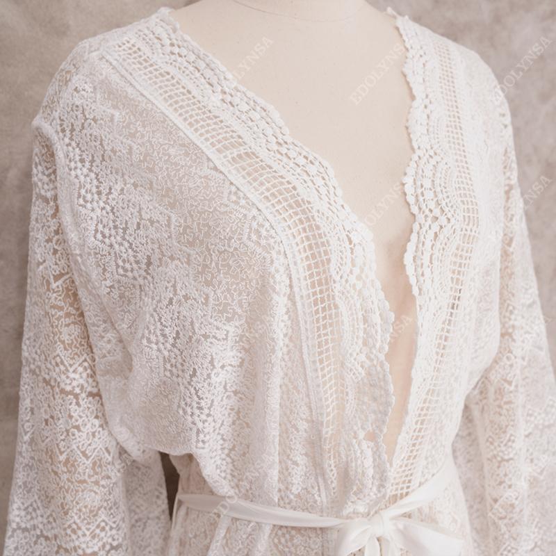 Белое кружевное сексуальное платье с открытым передом, летнее пляжное платье размера плюс, туника с высокой талией и поясом, женская пляжная одежда, длинное платье Q1301