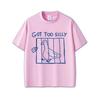 Funny Silly Goose Meme Graphic Unisex Vintage Loose Casual Short Sleeve Fashion Unisex And Unisex TShirt
