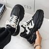 Fashion Niche Design Low Top Casual Thick Soled Sports Shoes for Men 2025 Autumn New Fashion Trend Versatile Comfortable Chunky sneakers