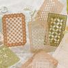 10pcs/pack Hand Made Hand Lace Lace Paper Hollow Out Collage Paper DIY Scrapbooking Background