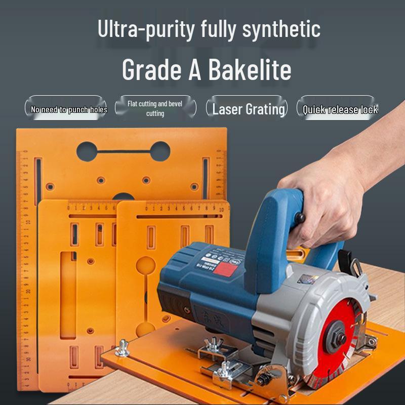 Handheld Electric Marble Cutting Machine: E18 Woodworking Base Plate Support