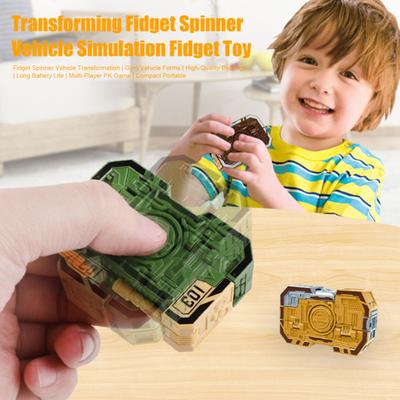 Fidget Spinner Трансформирующийся автомобиль Игрушка Трансформируемый Внедорожный Танк Ракеты Автомобиль Дети Взрослые