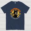CATFFEINATED Cotton Summer Casual Cool Loose T-Shirt