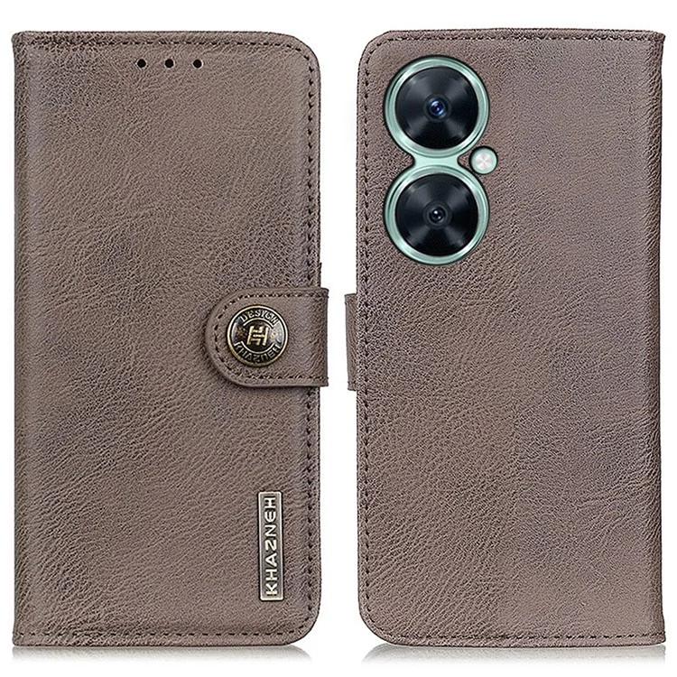 For Huawei Enjoy 60 Pro / nova 11i Cowhide Texture Leather Wallet Case Anti-Dust Stand Phone Cover