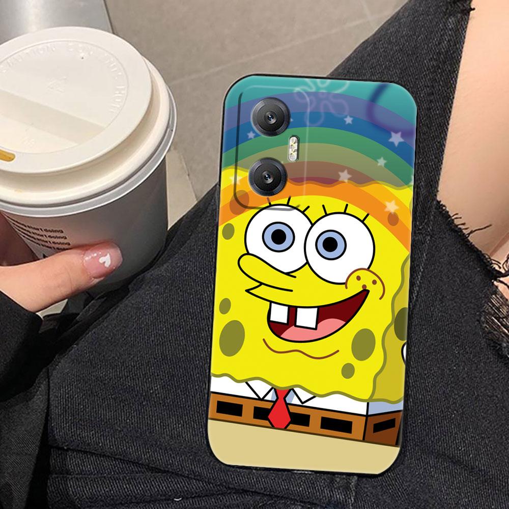 P-Patrick Star S-Spongebob Cover Phone Case For Infinix HOT 60 50 10 10I 10S 11 12 12I 20I 20S 30I ZERO X 20 30 40 Silicone Case