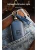 Кожаный чехол для ключа для Dongfeng Renault Koleos - Защитный чехол в ретро-стиле с пряжкой