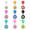 Hanging Retractable Nurse Watch Silicone Fob Watch Luminous Brooch Pin  Doctor