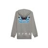 Palace Толстовка с рисунком Adidas Originals с рисунком лотоса, мужские топы, серая HB9138