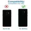 Задняя крышка стекло корпус дверь + рамка линза для Samsung Galaxy S9 Plus