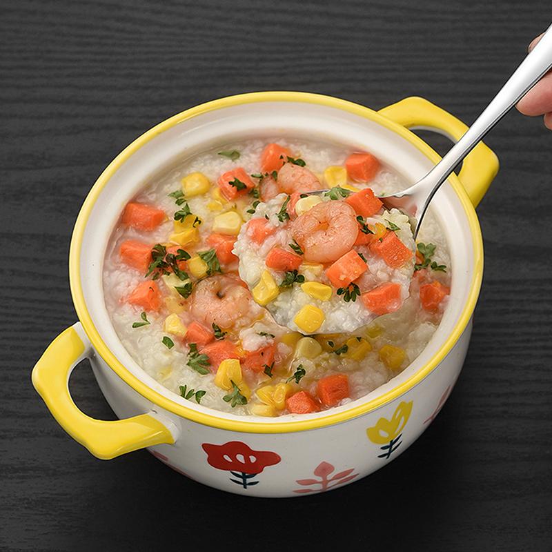 Ложка из нержавеющей стали с длинной ручкой, столовые ложки, горшок, половник для супа, рамэн, лапша, совок, кухонная посуда, кухонная утварь
