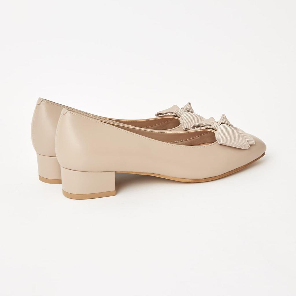 WELLFIT Туфли на низком каблуке, плоская подошва, сделано в 116223600012 [Diana], Обувь, Япония, Бежевый, 24.0см,