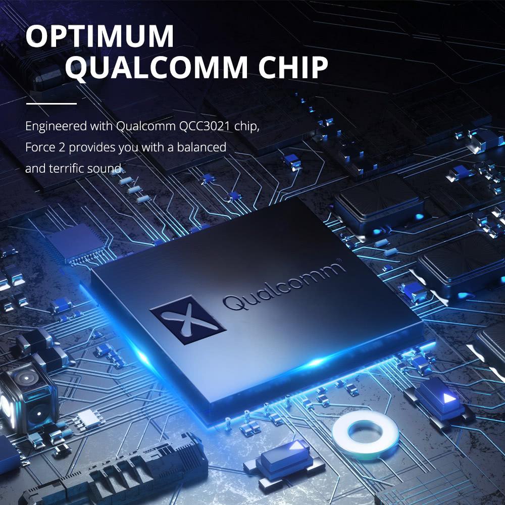 Tronsmart Force2 SoundPulse™ Portable Bluetooth Speaker with IPX7 Waterproof, 30W Max Output-Black