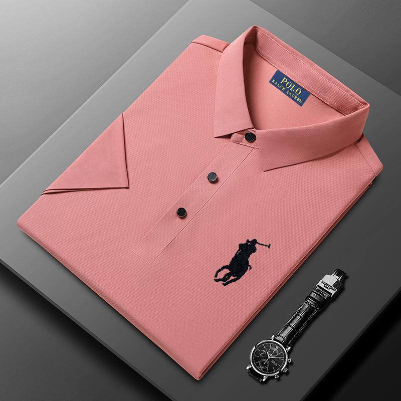 Polo Ralph Lauren 2025 Лето Новая Цветная Вышивка Пони Бизнес Поло для Отдыха