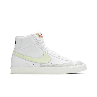 Женский Блейзер Mid '77 'Barely Volt' (женские размеры) Белый / Белый / Total Orange / Barely Volt Кеды для скейтбординга CZ1055 108