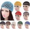 Women Hand Crochet Hair Woven Hair Net Hair Cap