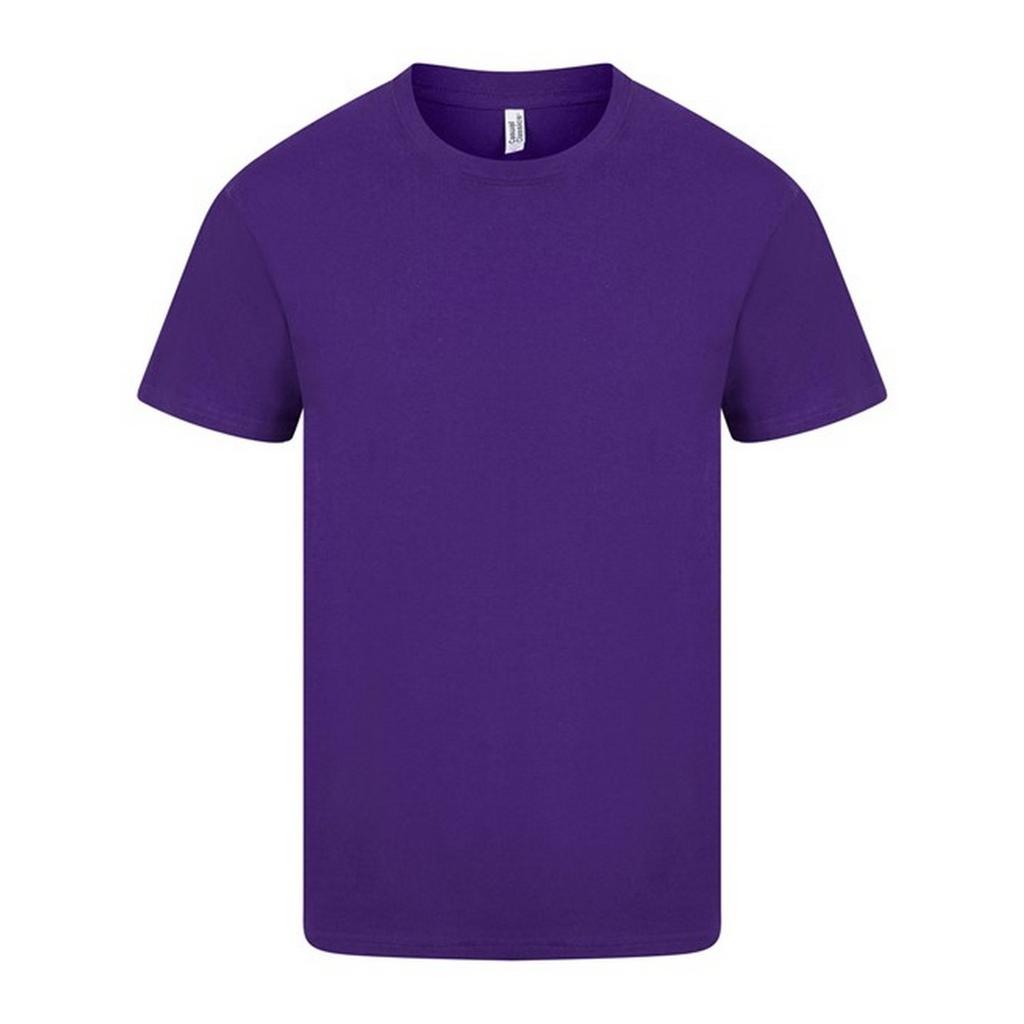 Повседневная классическая мужская футболка Ringspun