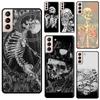 Готический модный чехол с черепом для Samsung Galaxy S21 S20 FE Note 20 S22 Ultra Note 10 S8 S9 S10 Plus, чехол для телефона