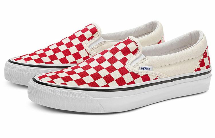 Слипоны Og Classic Vans Lx 'Шахматка - Гонки Красный' VN0A32QNTYR