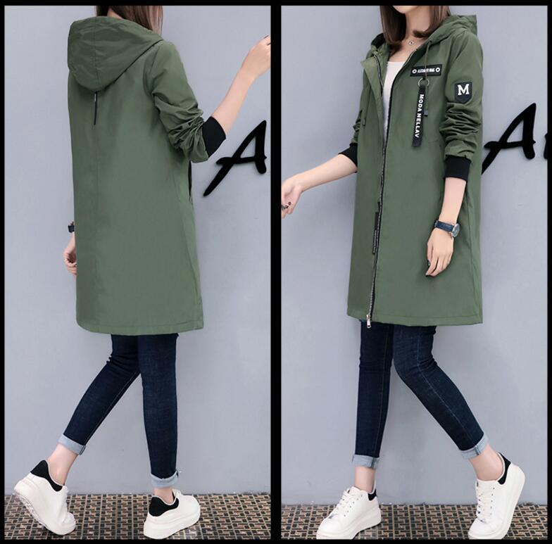 Women's Casual Hooded Jacket Long Sleeve Baseball Uniform