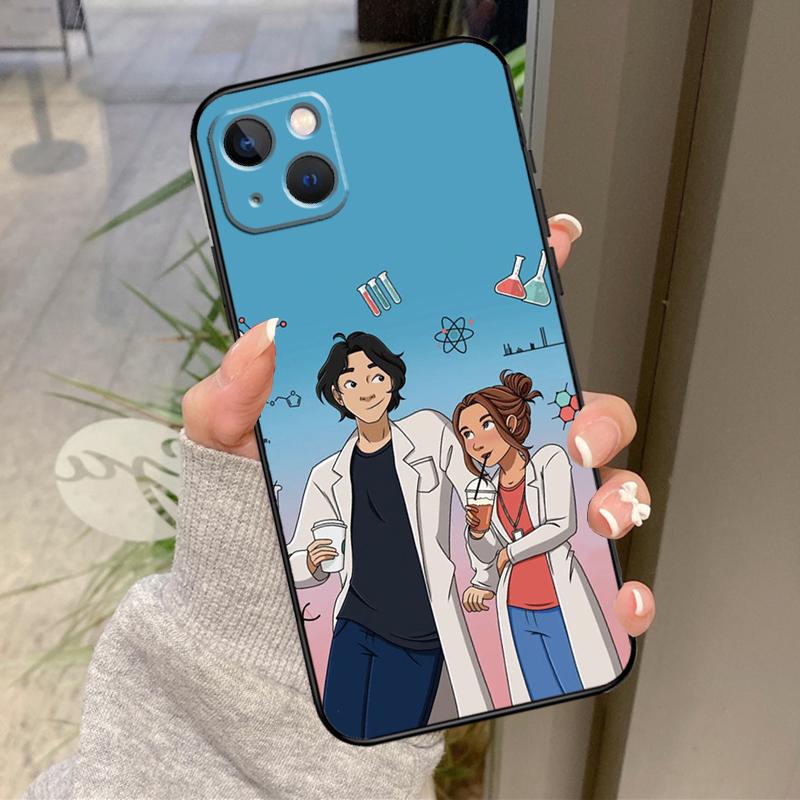Чехол для телефона The Love Hypothesis Для iPhone 17 Air 16 15 14 13 11 12 Pro Max Plus 12 13 Mini 16e 17 Pro Max Задняя крышка