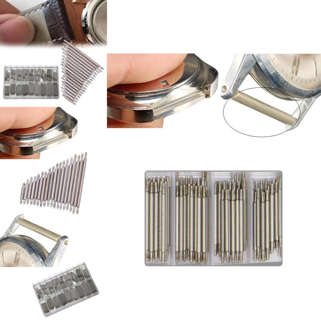 Инструменты для ремонта часов премиум-качества Набор пружинных стержней Нержавеющая сталь 360 штук