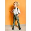Костюм для мальчика с галстуком-бабочкой и бретельками, модель "ahenk"