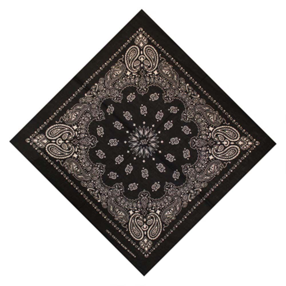 55cm*55cm Women Hip Hop Head Wrap Paisley Neck Wrist Band Scarves Handkerchief Square Scarf Bandana